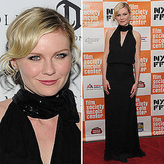 Kirsten Dunst Wears Chloe Black Gown to Melancholia Premiere