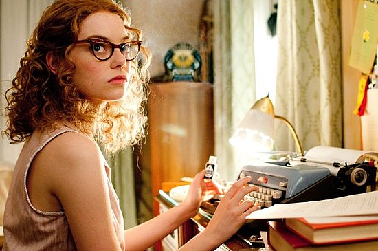 '60s cat eye glasses,
