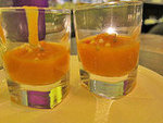 Carrot Soup in a Shot Glass