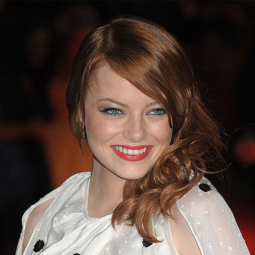 Emma Stone Red Lipstick