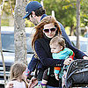 Sacha Baron Cohen 40th Birthday Boat Pictures With Olive, Isla, Elula