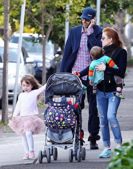 Isla Fisher, Sacha Baron Cohen, Elula Cohen, and Olive Cohen enjoyed the nice weather in Sydney.
Isla Fisher, Sacha Baron Cohen, Elula Cohen, and Olive Cohen enjoyed the nice weather in Sydney.