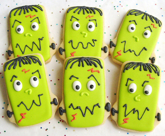 Frankenstein Cookies
