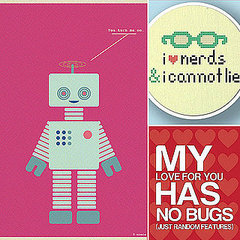 Nerd and Geek Love Prints and Gifts