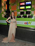 Coco Rocha Poses at the eBay Inspiration Shop