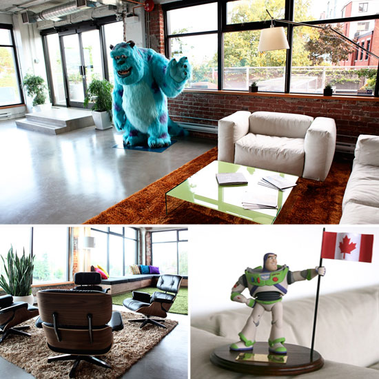 Pixar Canada Office Pictures