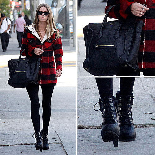 Celeb Style: Nicky Hilton's Fall Plaid