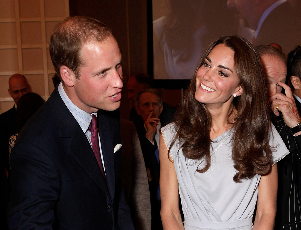 Prince William and Kate shared a laugh in California in 2011.
Prince William and Kate shared a laugh in California in 2011.