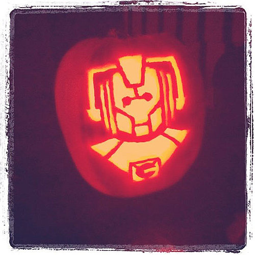 Scary Geek Pumpkin Templates