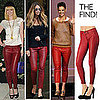 Red Leather Pants Fall 2011