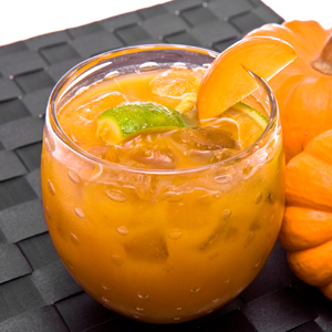 Pumpkin Caipirinha Cocktail