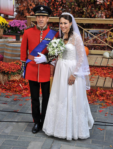 Matt Lauer made a perfect Prince William for Ann Curry's Kate Middleton in 2011.
Matt Lauer made a perfect Prince William for Ann Curry's Kate Middleton in 2011.
