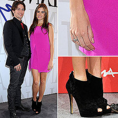 Nikki Reed in Pink Jenni Kayne Dress at Twilight Photo Call
