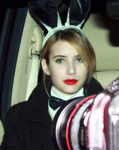 Emma Roberts stepped out in character as a Playboy Bunny in 2011.
Emma Roberts stepped out in character as a Playboy Bunny in 2011.