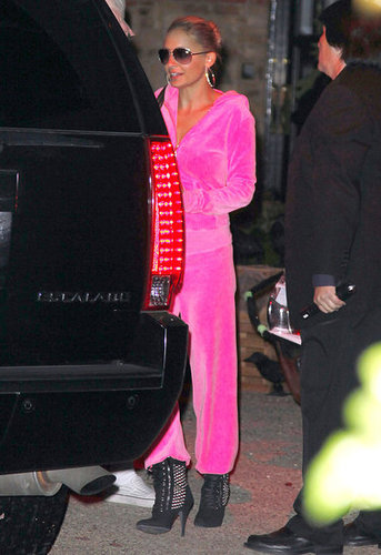 Nicole Richie tried on Jennifer Lopez's signature look for Halloween in 2011.
Nicole Richie tried on Jennifer Lopez's signature look for Halloween in 2011.
