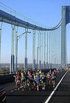 Leaders of the Pack on the Verrazano Bridge