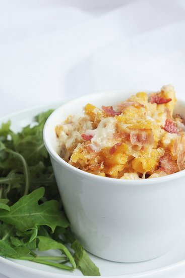 Pumpkin Manchego Mac & Cheese