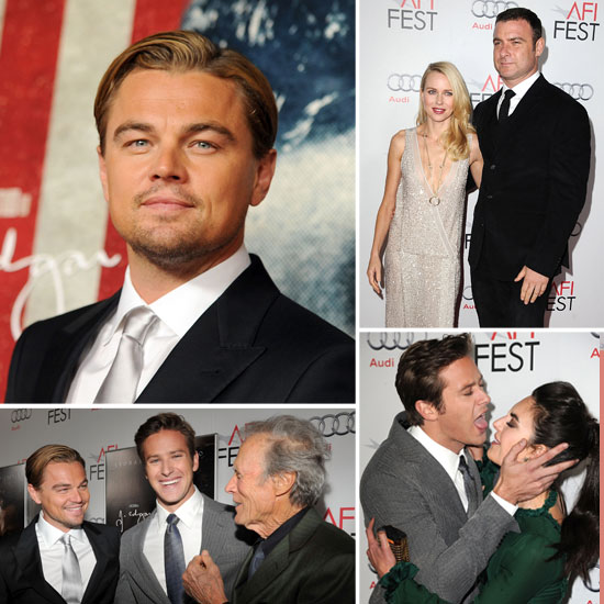 Leonardo DiCaprio Premieres J. Edgar With Naomi, Ed, and Jokester Armie Leonardo DiCaprio Premieres J. Edgar With Naomi, Ed, and Jokester Armie