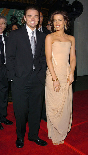 Leonardo DiCaprio walked the red carpet at the December 2004 premiere of The Aviator with his gorgeous costar Kate Beckinsale.
Leonardo DiCaprio walked the red carpet at the December 2004 premiere of The Aviator with his gorgeous costar Kate Beckinsale.