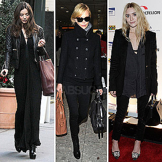 Celebrities Wearing All Black