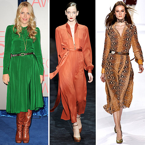 Busy Philipps Green Dress and Boots