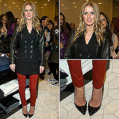 Nicky Hilton Wearing Burberry Coat November 2011 Nicky Hilton Wearing Burberry Coat November 2011