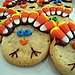 Candy Corn Turkey Cookies