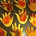 Hand Turkey Cookies