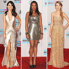 Selena Gomez and Taylor Swift at American Music Awards 2011