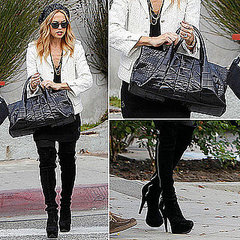 Rachel Zoe Wearing White Blazer November 14, 2011