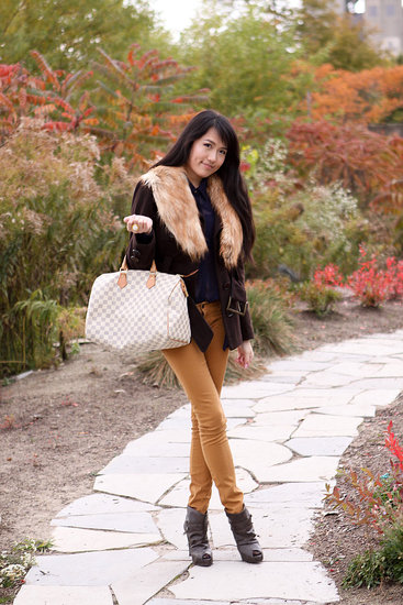 Outfit of the day: I need speed on my damier