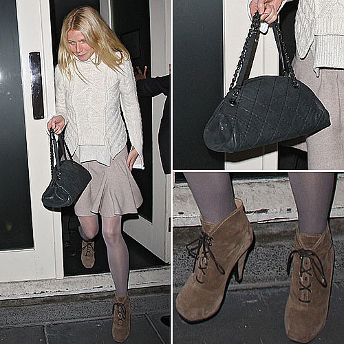 Gwyneth Paltrow in Proenza Schouler Booties