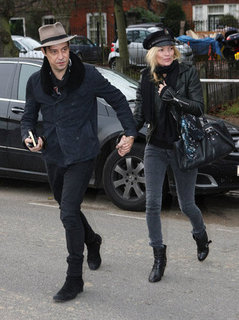 Kate Moss London Hat Pictures With Husband Jamie Hince