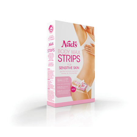 Nad’s Body Wax Strips for Sensitive Skin, $14.95