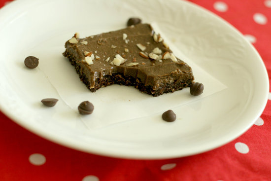 Healthy Carob Squares with Avocado Frosting *raw*