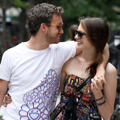 Anne Hathaway and Adam Shulman Engaged Pictures