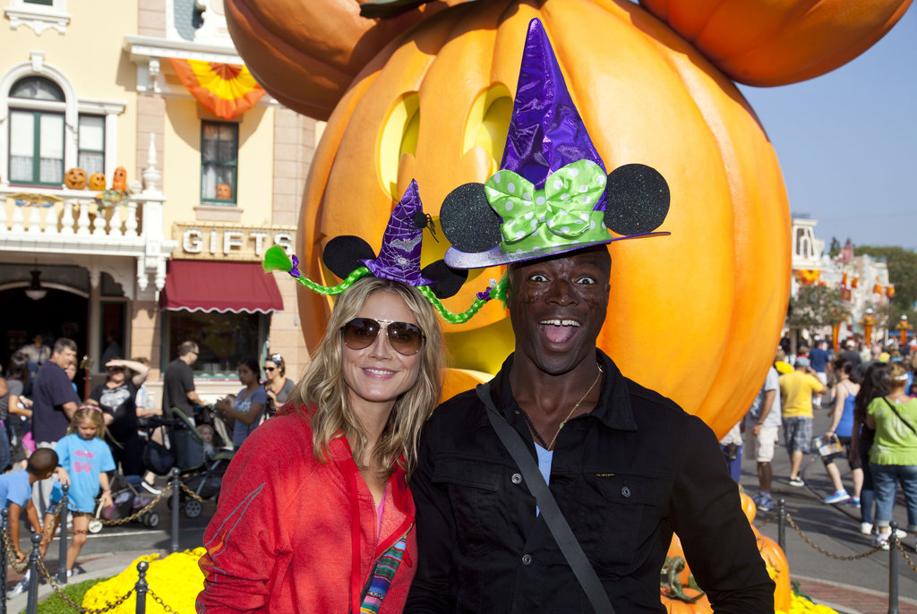 Heidi Klum and Seal took a Halloween trip to the "Happiest Place on Earth" in October 2011.
Heidi Klum and Seal took a Halloween trip to the "Happiest Place on Earth" in October 2011.