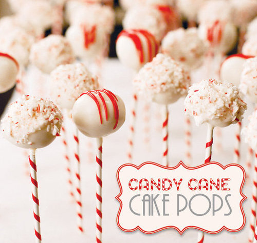 Candy Cane Cake Pops Candy Cane Cake Pops