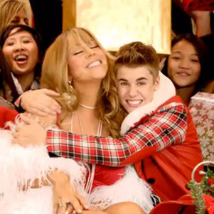 Justin Bieber "All I Want For Christmas Is You" Video