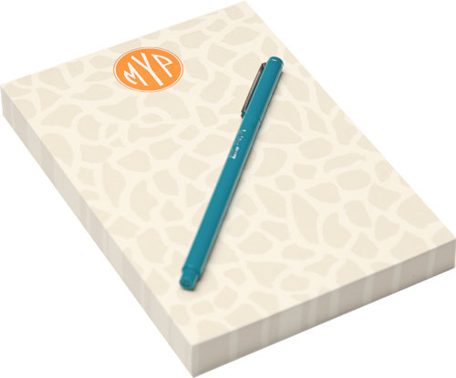Personalized Notepad Personalized Notepad