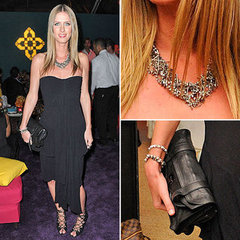 Nicky Hilton Cocktail Dress Dec. 1, 2011