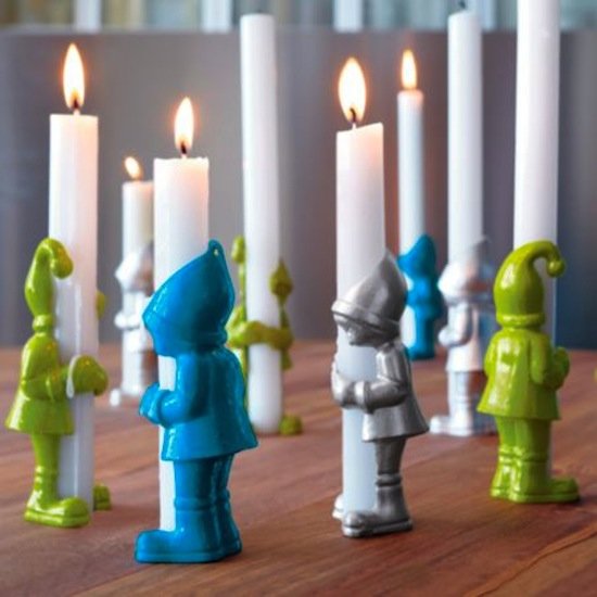 These little Elf Candleholders (on sale for $3.50) couldn't be any cuter. These little Elf Candleholders (on sale for $3.50) couldn't be any cuter.