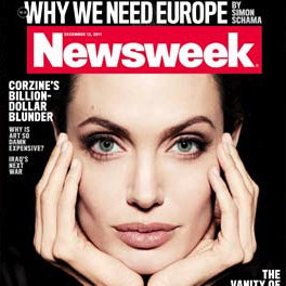 Angelina Jolie Beautiful Newsweek Cover Picture