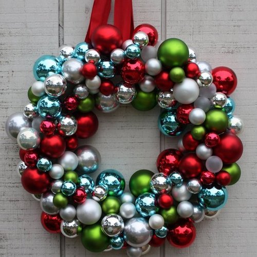 Christmas Ornament Wreath Christmas Ornament Wreath