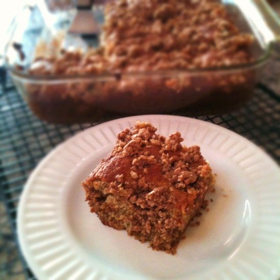 Banana-Maple Crumb Coffee Cake Recipe