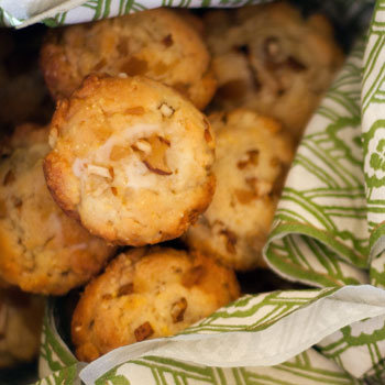 Corn Muffins With Pear and Candied Ginger Corn Muffins With Pear and Candied Ginger