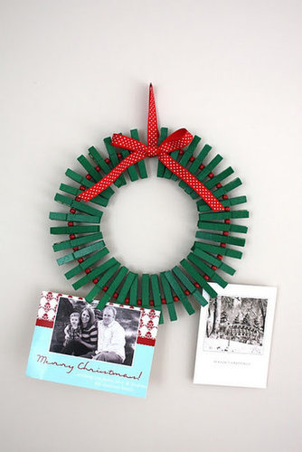 Holiday Card Wreath Holiday Card Wreath