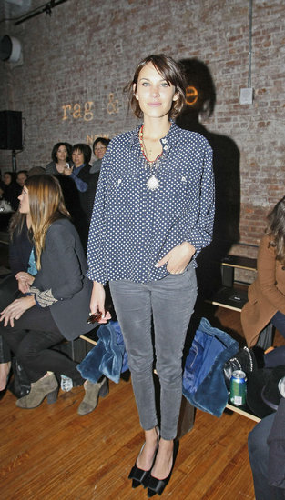 In Love With . . . Alexa Chung's Sweet Bow-Adorned Pumps