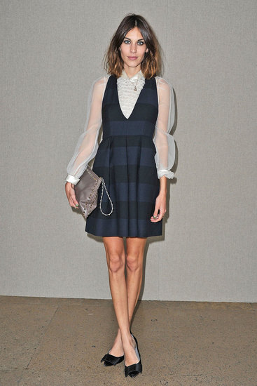 In Love With . . . Alexa Chung's Sweet Bow-Adorned Pumps