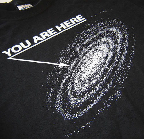 You Are Here T-shirt ($17)
You Are Here T-shirt ($17)